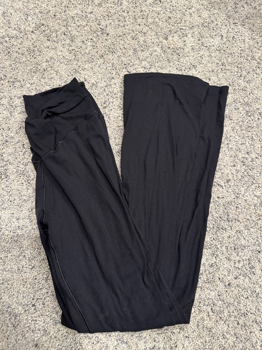 Black Women's Stretch Flare Leggings